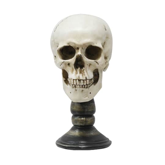 10.6&#x22; Skull on Stand Decoration by Ashland&#xAE;